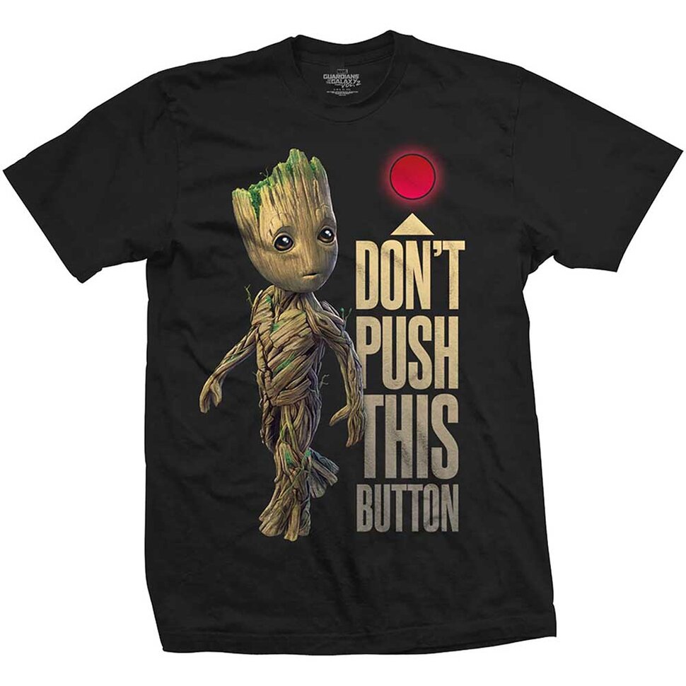 T-Shirt Marvel Comics Guardians of Button 2 Vol. | Groot the Galaxy Dedoles 