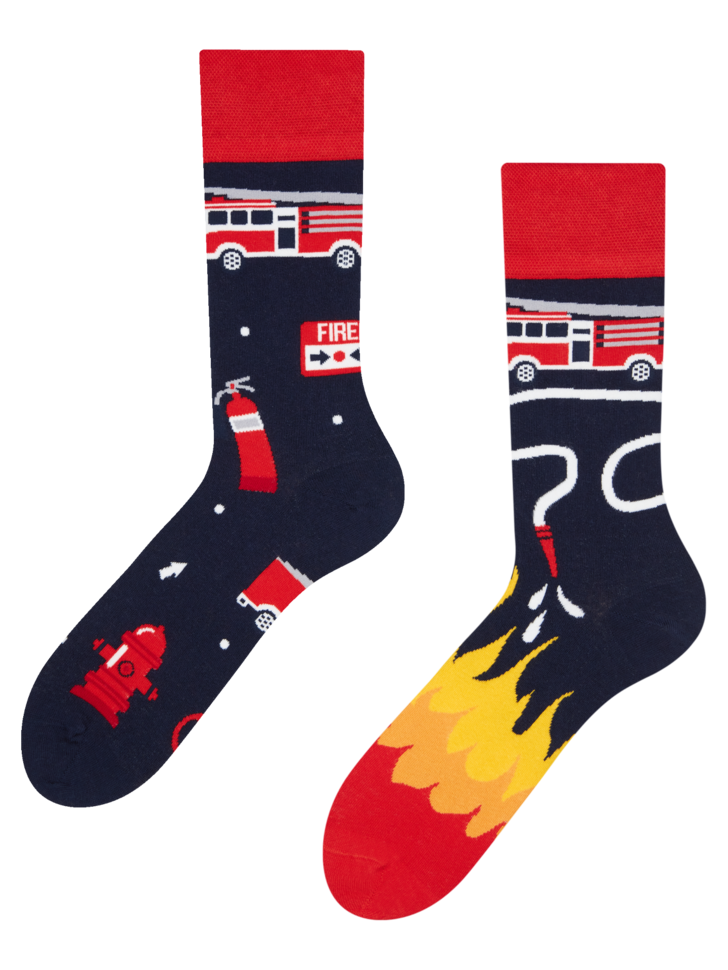 Regular Socks Firefighter Dedoles