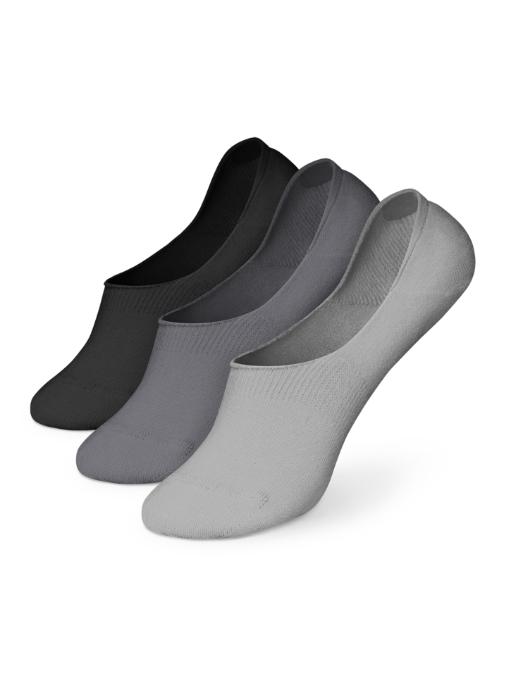 Cotton No Show Socks 3pack Classic Dedoles