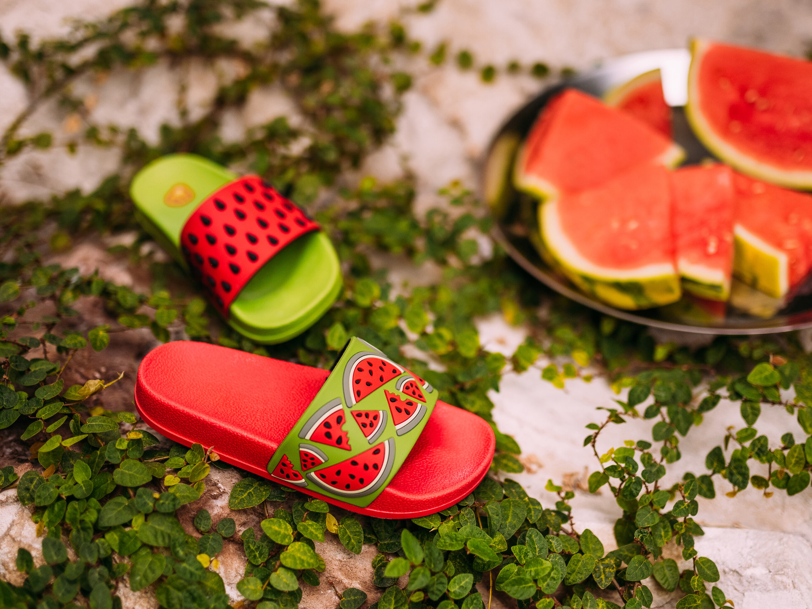 watermelon slip and slide
