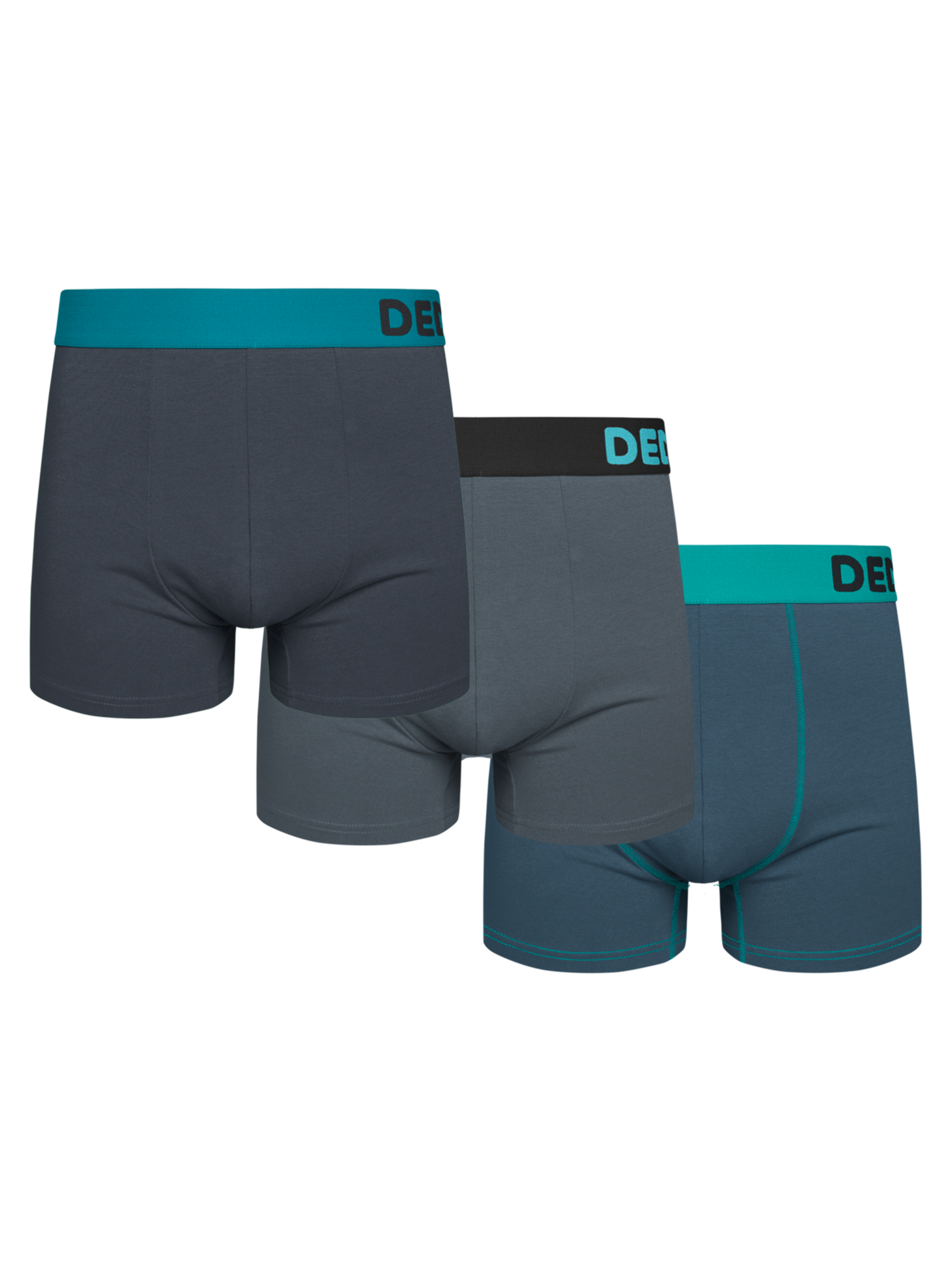 Men's Trunks 3Pack Grey Elegance Dedoles