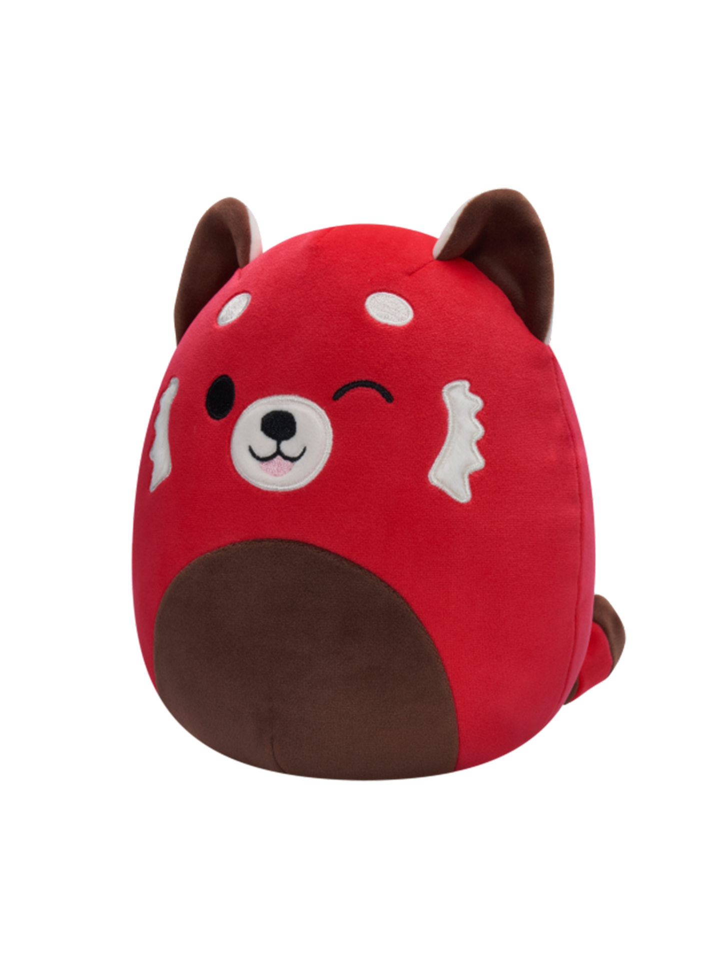 Peluche Squishmallows de 20 cm Cici, le panda roux qui cligne de l’œil