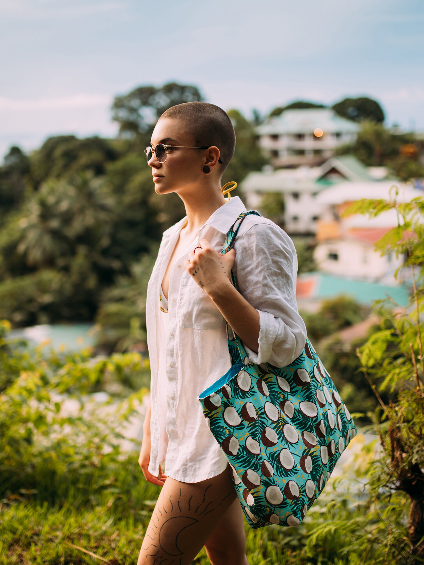Beach Bag Coconut Dedoles
