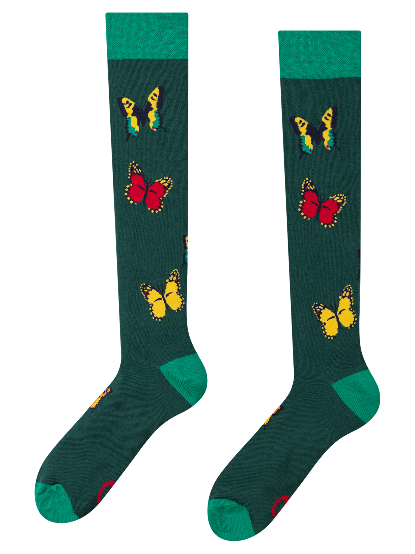 Knee High Socks Lovely Butterflies Dedoles
