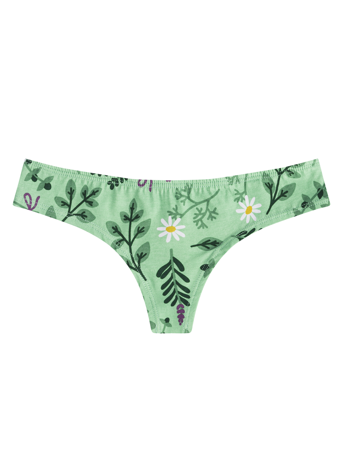 Women's Brazilian Panties Herbs Dedoles