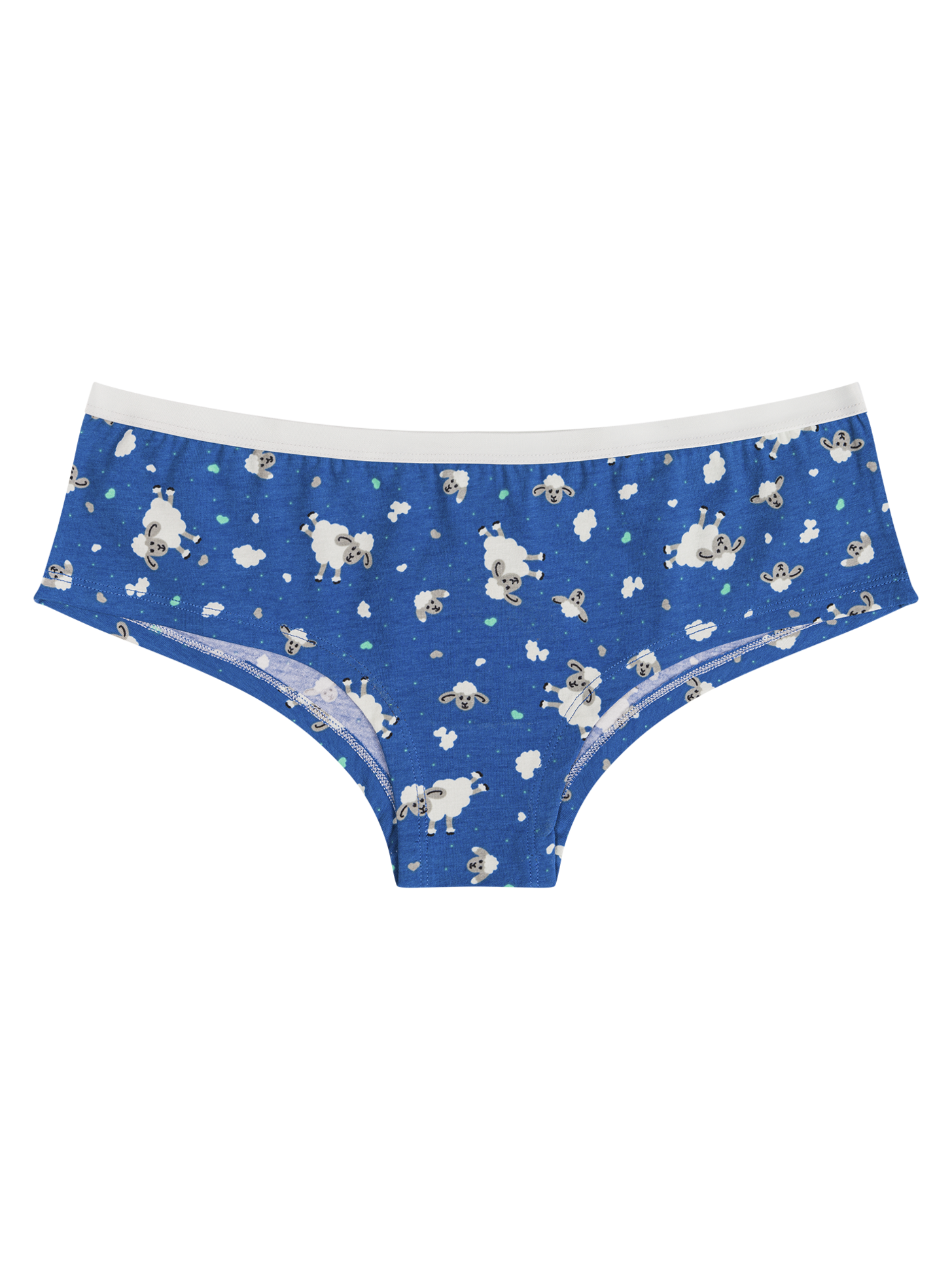 Culotte hipster rigolote pour femmes Moutons et nuages Dedoles