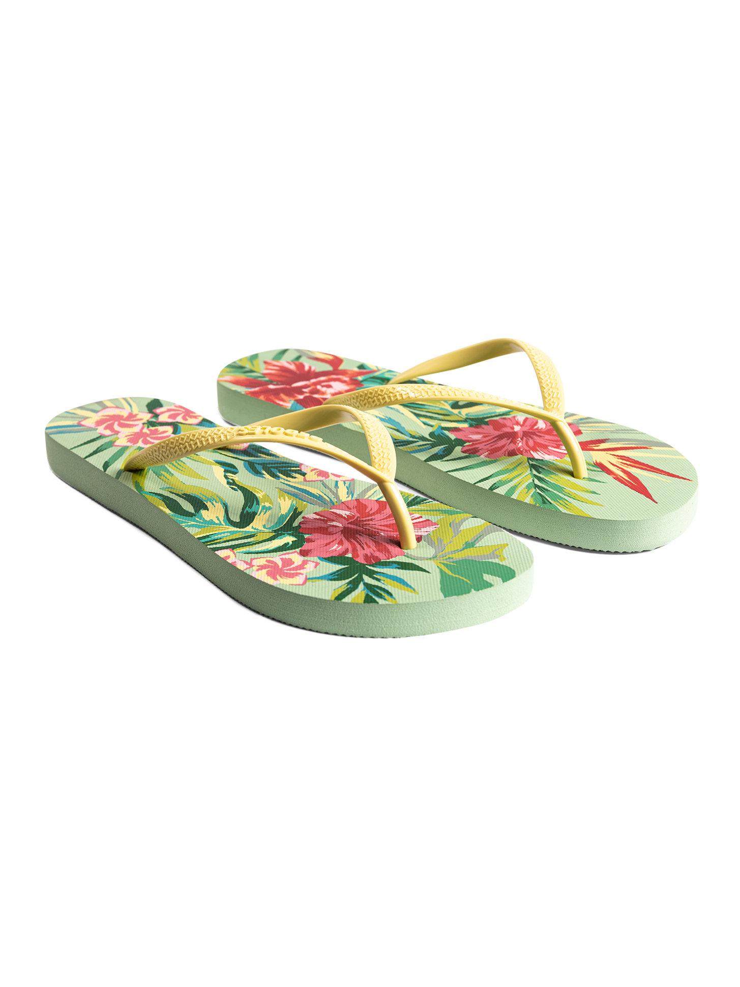 Flip Flops Tropical Flowers | Dedoles