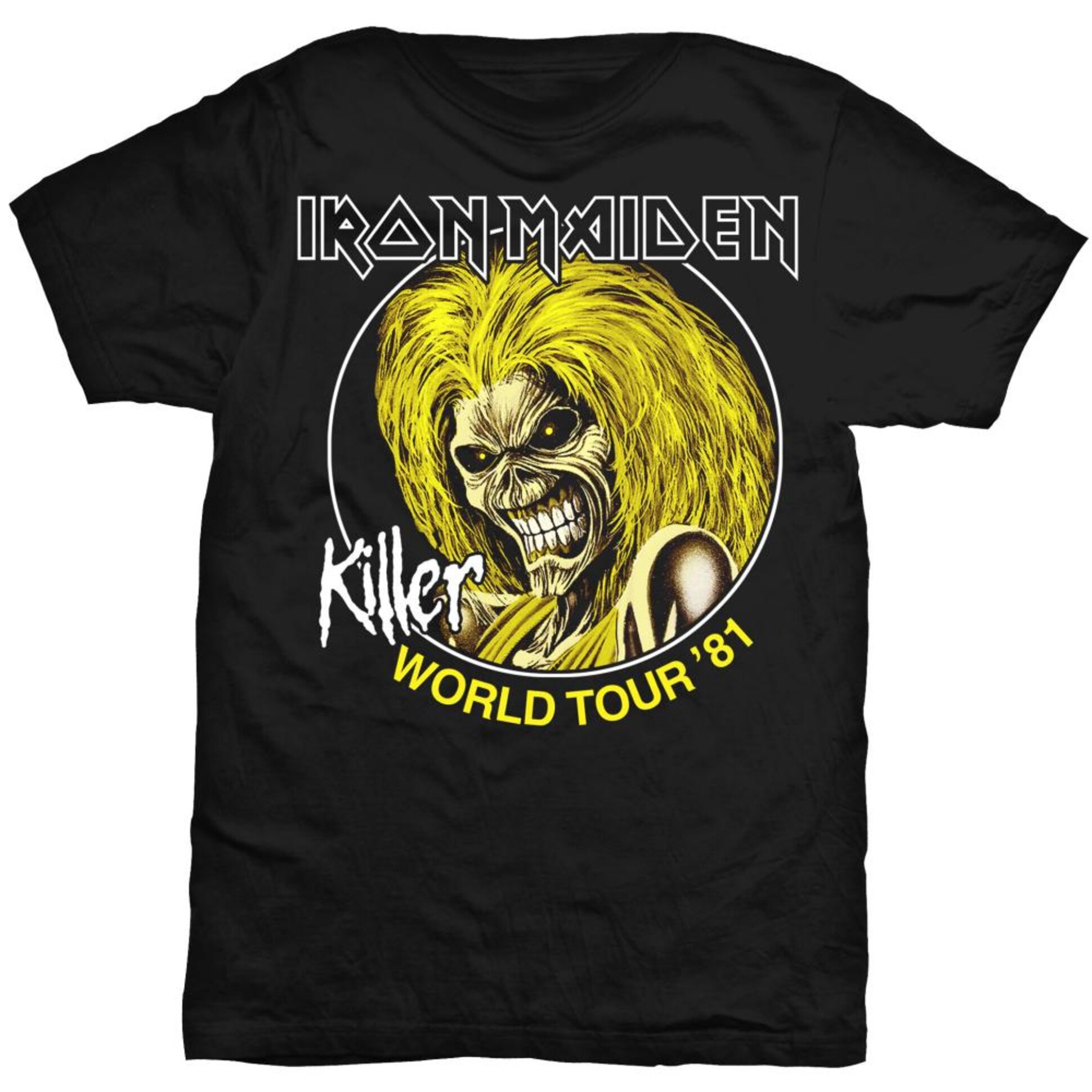 Tričko Iron Maiden Killer World Tour 81 Dedoles