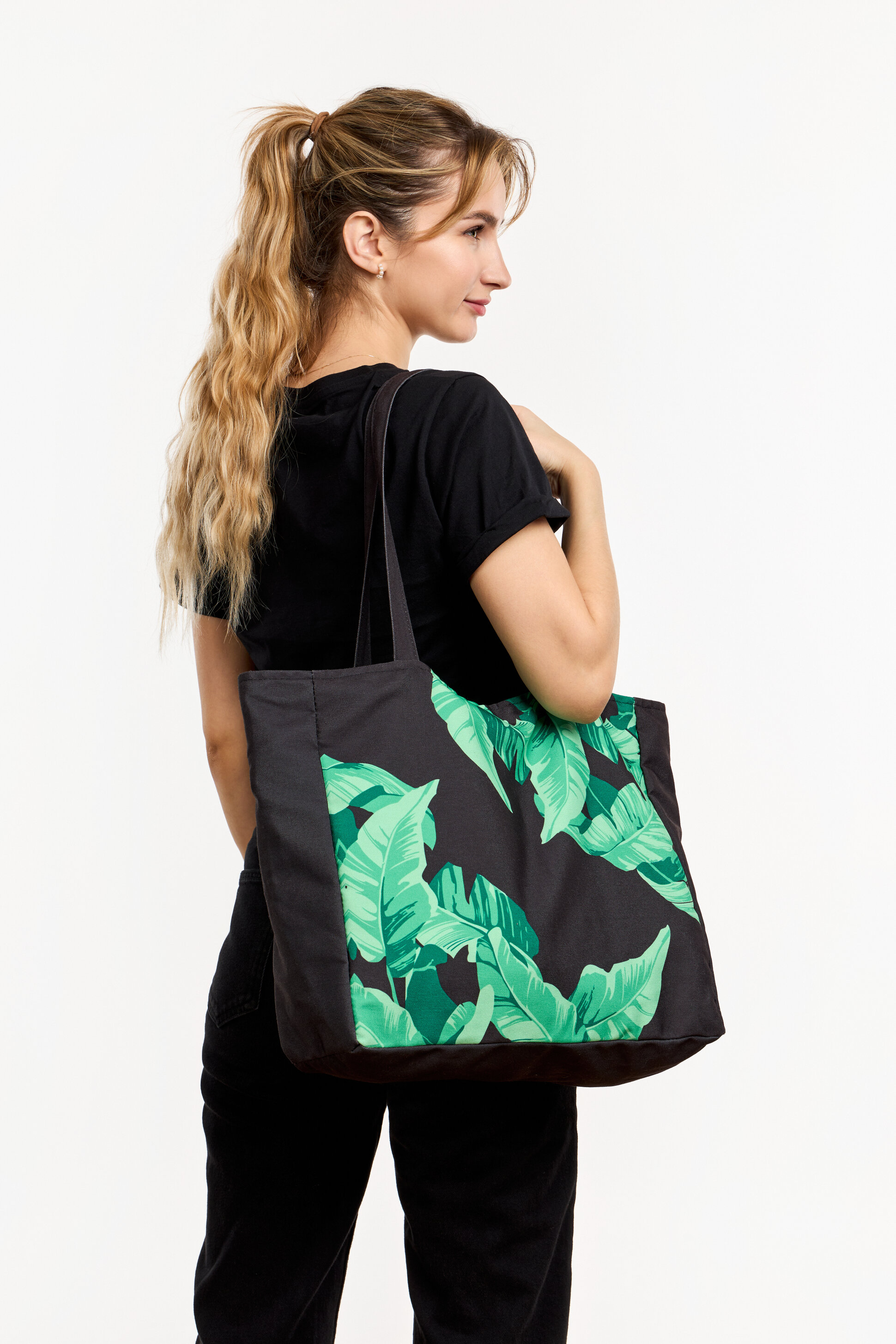 Ensemble De Voyage Lilly Pulitzer - Sac De Sport, Fourre-tout Et Pochette Breezy Aqua Best Fronds Forever