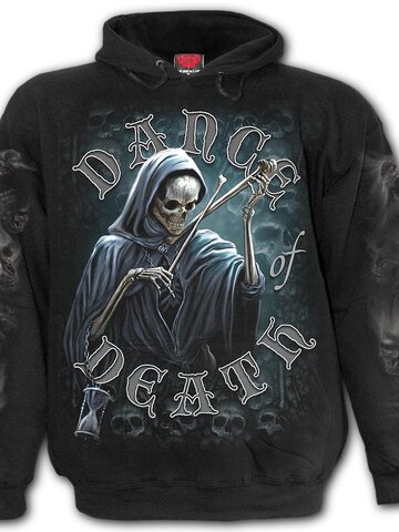 Výnimočný darček od Dedoles Mikina s kapucňou Spiral Direct Dance of death