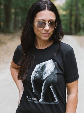Lifestyle fotó Póló Elefánt Protect