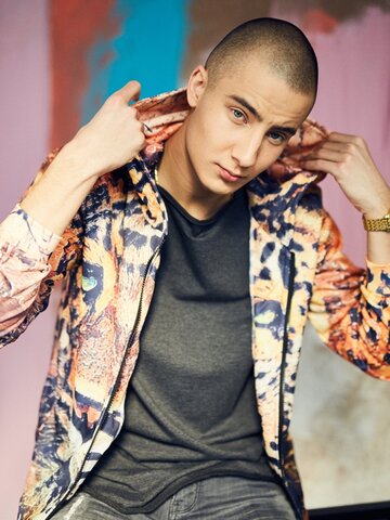 Geschenk von Dedoles Sweatshirt mit Reißverschluss Gemalter Leopard