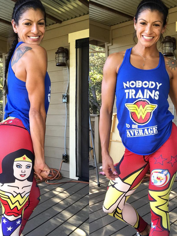 Výpredaj Дамски спортен еластичен клин Wonder Woman