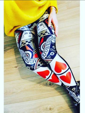 Potešte sa týmto kúskom Dedoles Дамски еластичен клин Сърцето дама