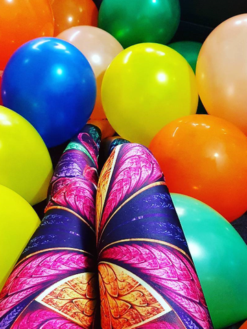 ОТСТЪПКА Дамски еластичен клин Цветни листенца