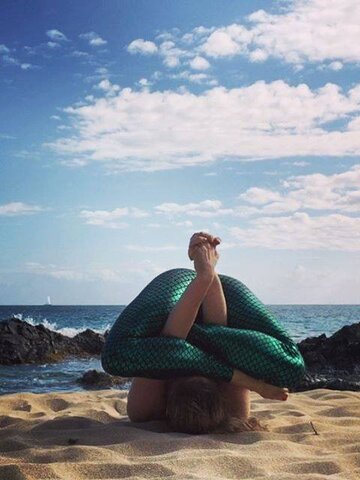 Obrázok produktu Дамски еластичен клин Русалка