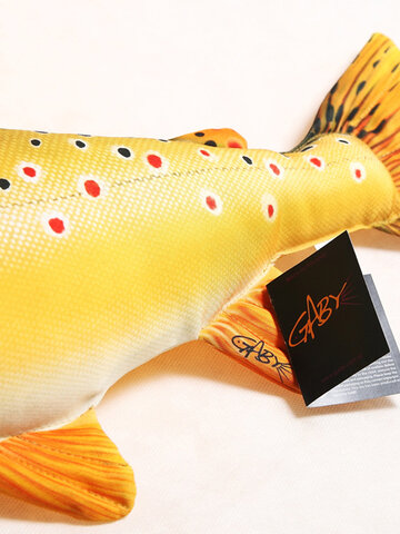 Hľadáte originálny a nezvyčajný darček? Obdarovaného zaručene prekvapí Vankúš Pstruh - 62 cm