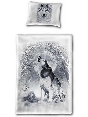 Hledáte originální a neobvyklý dárek? Obdarovaného zaručeně překvapí Povlečení Bílý vlk
