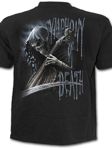 Výpredaj Tričko Kostlivec violončelista