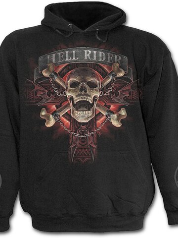 Rabatt Kinder Sweatshirt Reiter in Flammen