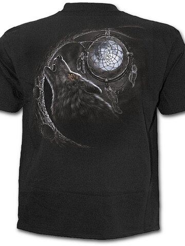 Lifestyle fotó Farkas tekintet póló