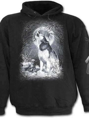 Výprodej Dětská mikina Bílý vlk