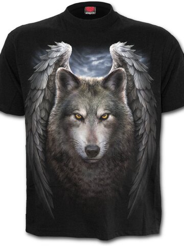 Výpredaj Tričko s krátkym rukávom Požehnaný vlk