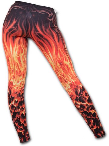 Dedoles oryginalny prezent Ladies Legging's Fire
