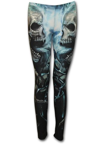 Výjimečný dárek od Dedoles Dámské legíny Modrý plamen