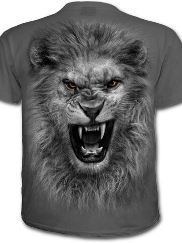 Potešte sa týmto kúskom Dedoles Tričko sivé Rev leva