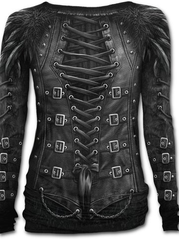 a tökéletes és egyedi ruházathoz Gótikus királynő női póló