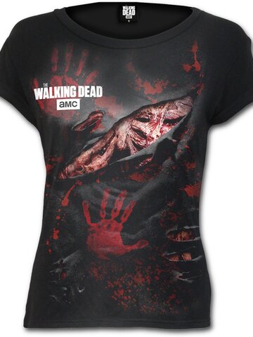 Zľava Dámske tričko Walking dead