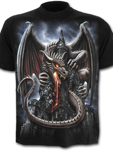 Lifestyle foto Tričko Dračia sopka