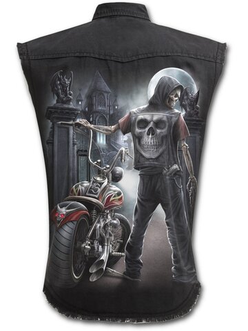 Eredeti és szokatlan ajándékot keres? a megajándékozottat garantáltan meglepi Motoros nagy méretű ujjatlan ing