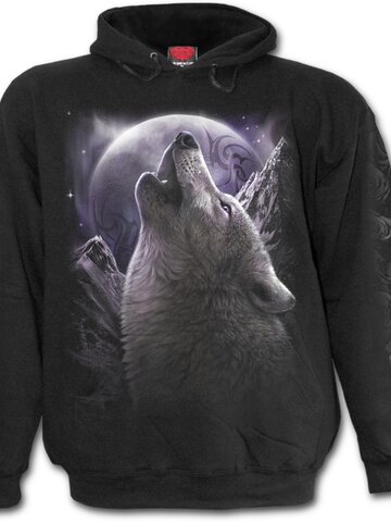 Foto Hoodie Wolf Soul 