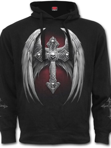 Kiárusítás Kapucnis pulóver Mennyei kereszt