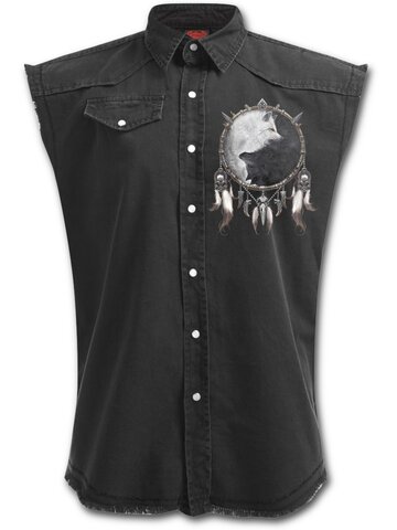 Výnimočný darček od Dedoles Košeľa bez rukávov Vlčí protiklad