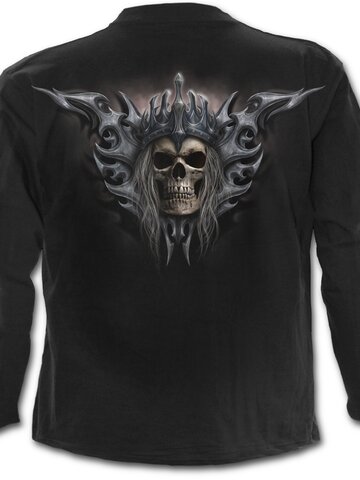 Zľava Tričko s dlhým rukávom Temný rytier kostlivec