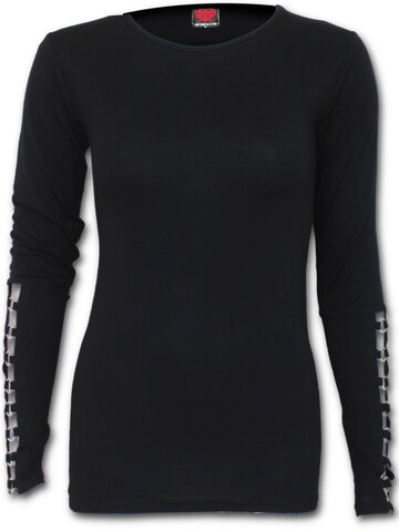 Tip na darček Dámsky dlhý rukáv Čierna