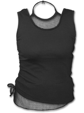 Obrázok produktu Ladies' Tank Top 2in1 with Design Black