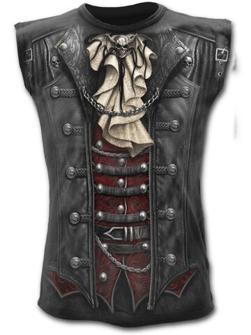 Kiárusítás Gróf -Férfi mintás ujjatlan felső