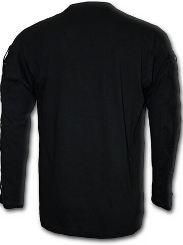 Obrázok produktu Čierne pánske tričko so strapcami