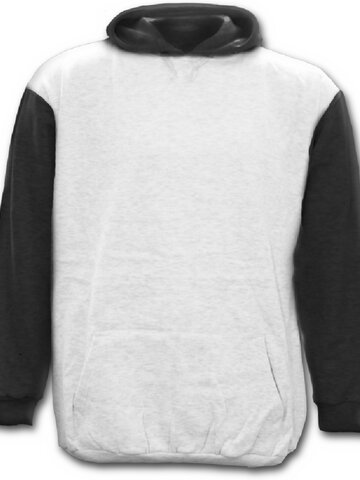 Potešte sa týmto kúskom Dedoles Čierno-biela pánska mikina klokanka