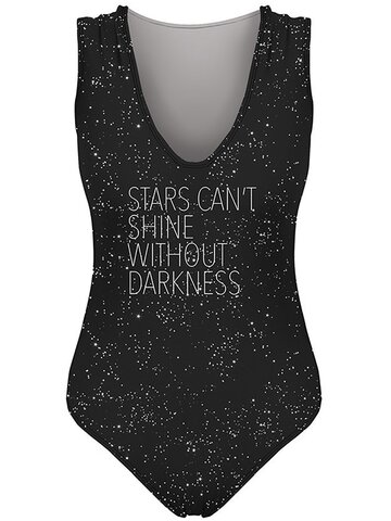 Geschenktipp Frauen Badeanzug Sternenhimmel