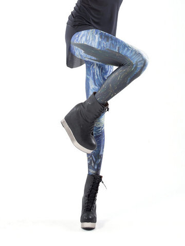 Potešte sa týmto kúskom Dedoles Дамски еластичен клин Звездна нощ