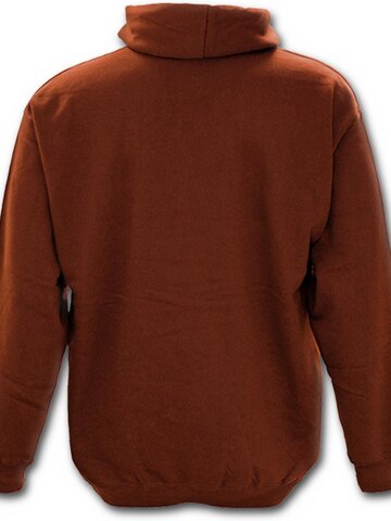 Potešte sa týmto kúskom Dedoles Hnedá pánska mikina s kapucňou