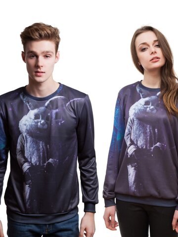 Výjimečný dárek od Dedoles Mikina bez kapuce Děsivý králík