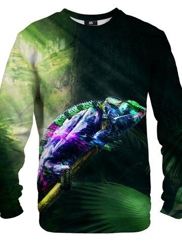 Potešte sa týmto kúskom Dedoles Суичър без качулка Цветен хамелеон