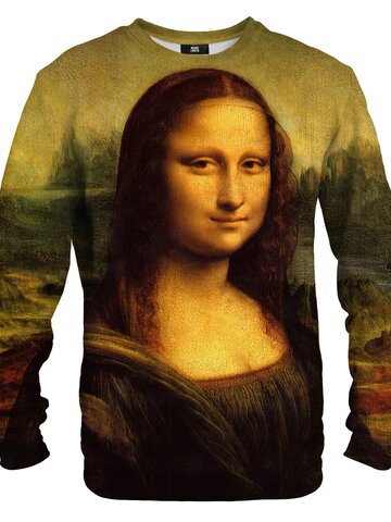 Zľava Mikina bez kapucne Mona Lisa