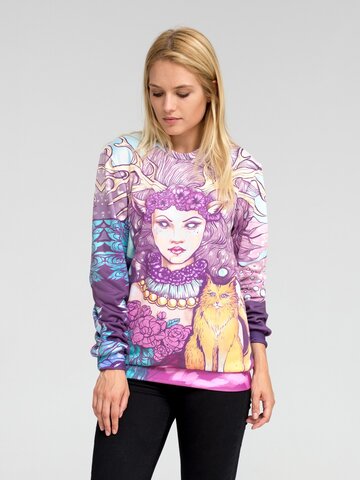 Hľadáte originálny a nezvyčajný darček? Obdarovaného zaručene prekvapí Mikina bez kapucne Múza